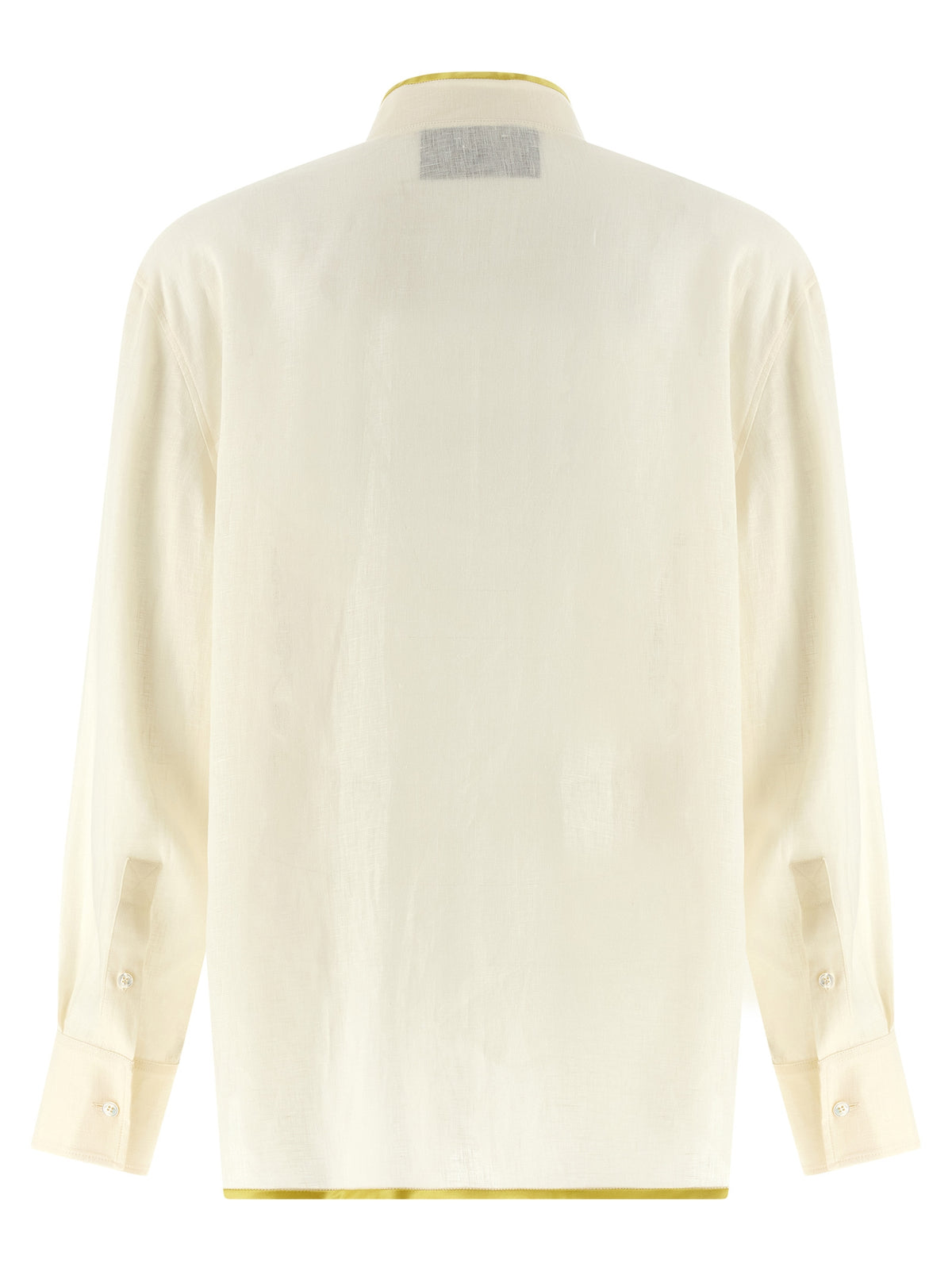 Valentino Garavani Beige Linen Blouse - Timeless Elegance
