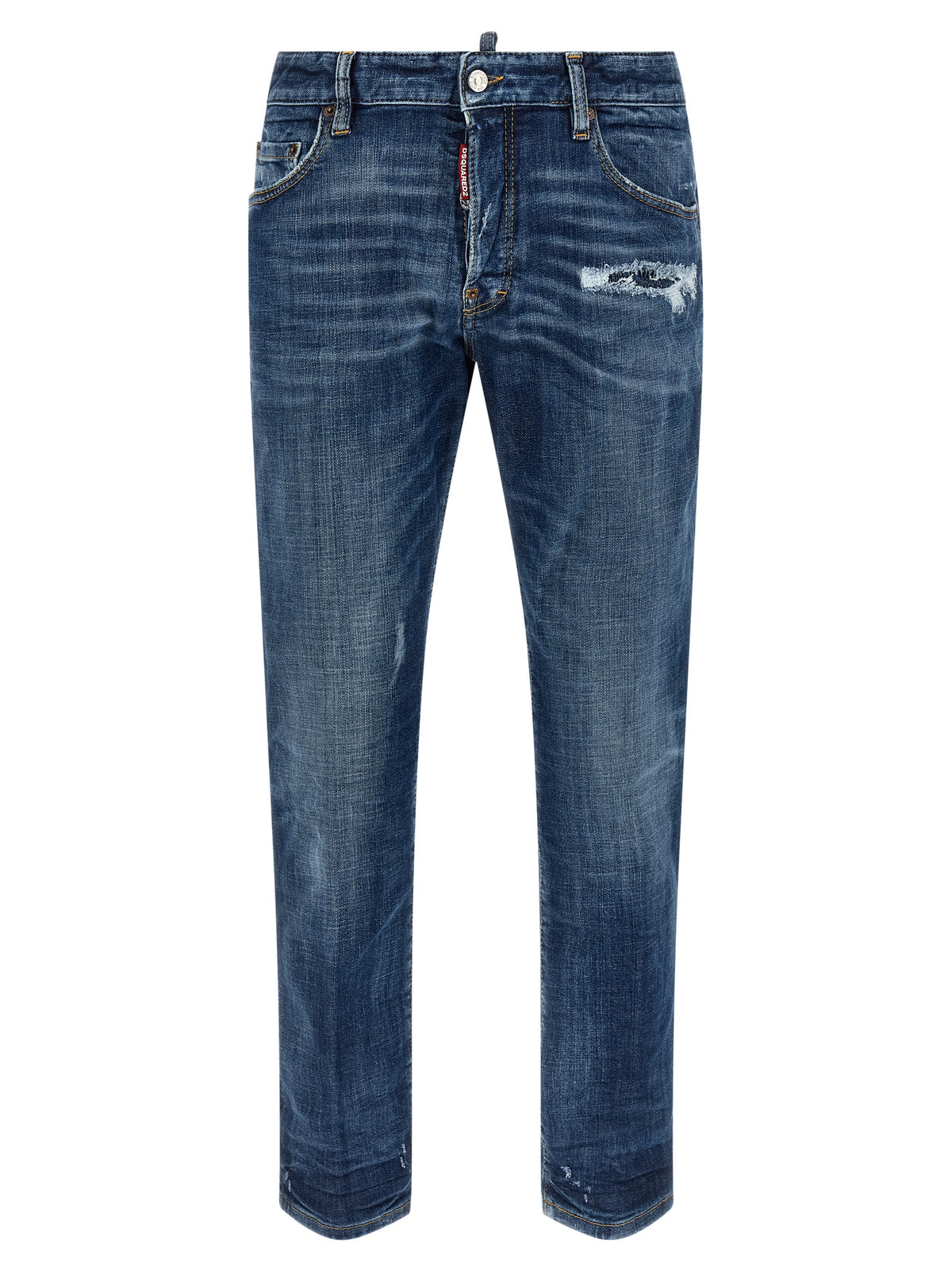 Dsquared² Skater Blue Cotton Denim Jeans for Men
