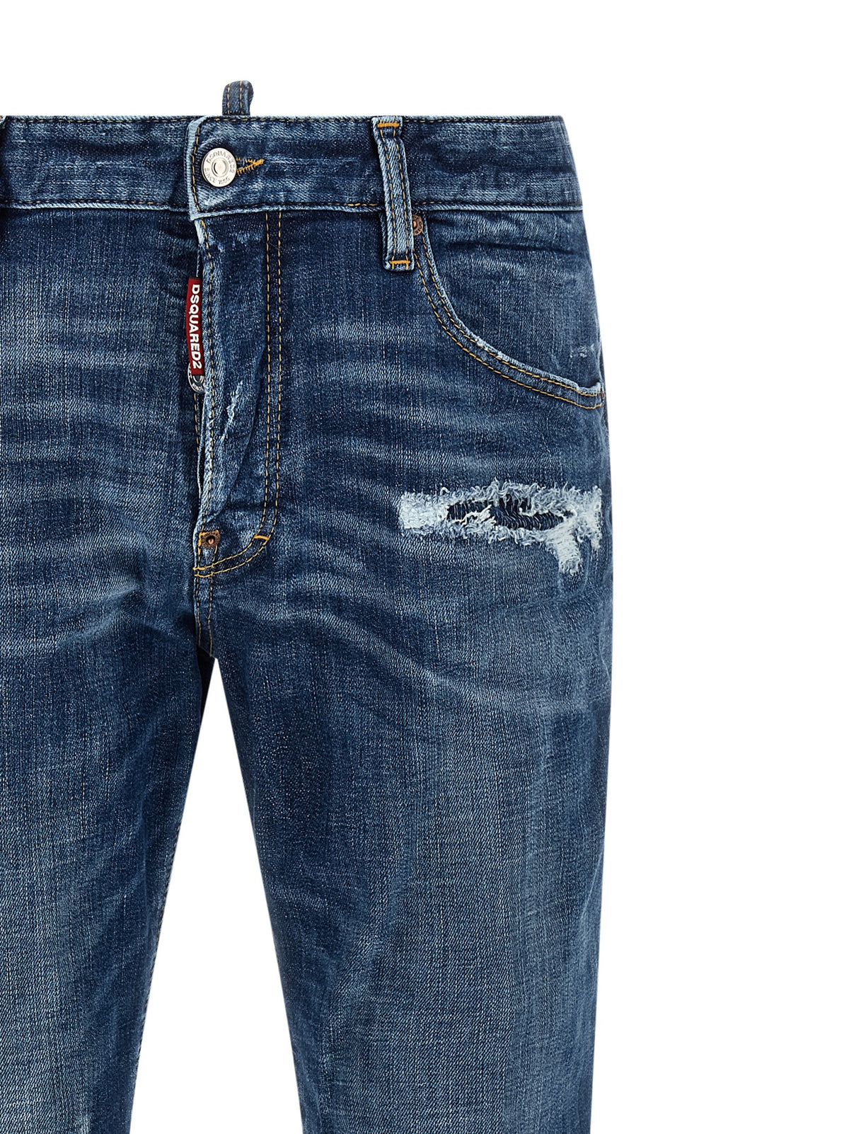 Dsquared² Skater Blue Cotton Denim Jeans for Men