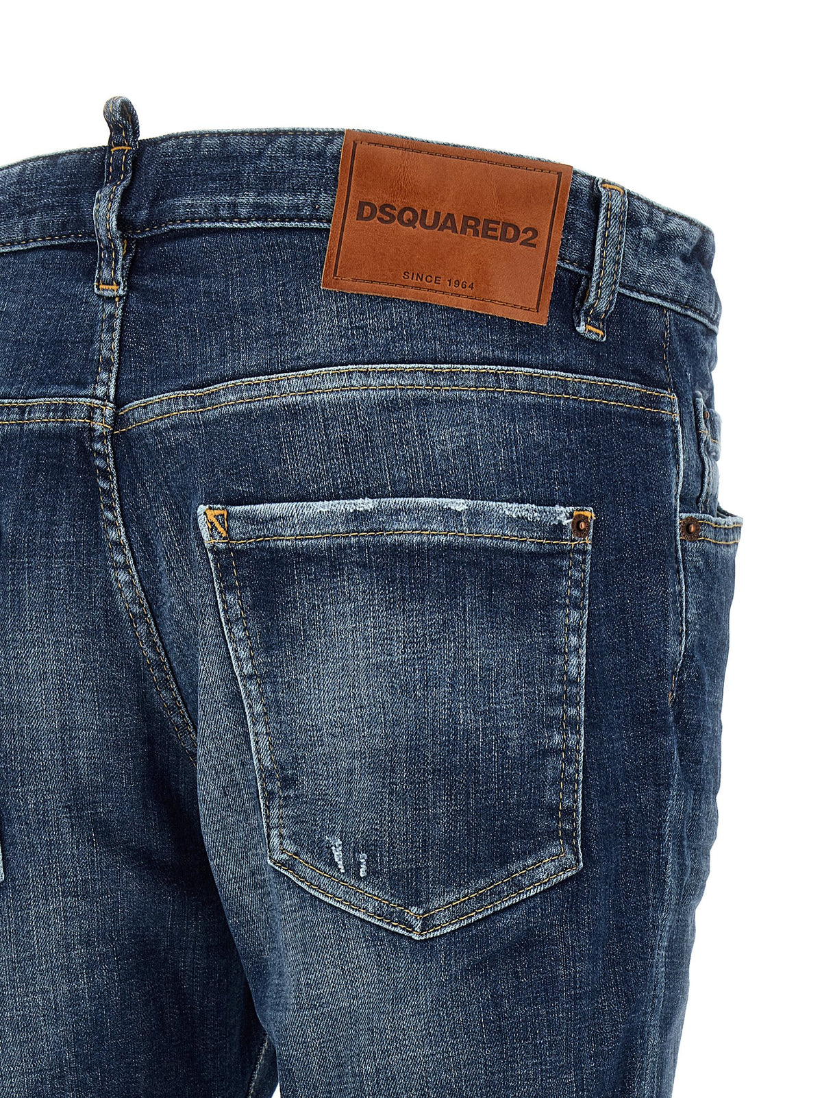 Dsquared² Skater Blue Cotton Denim Jeans for Men
