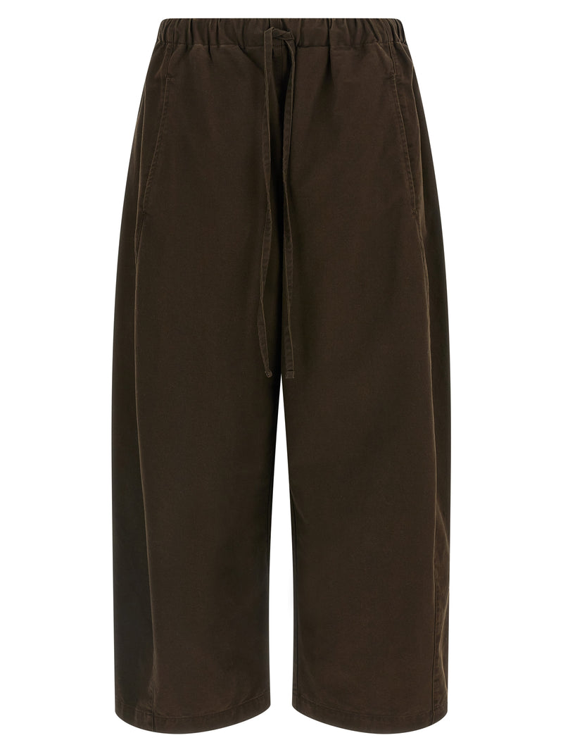 Entire Studios Brown Cotton Casual Pants