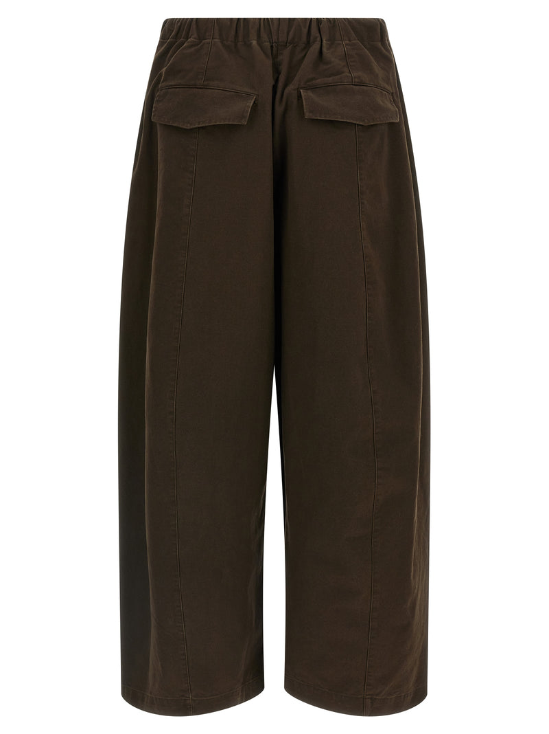 Entire Studios Brown Cotton Casual Pants