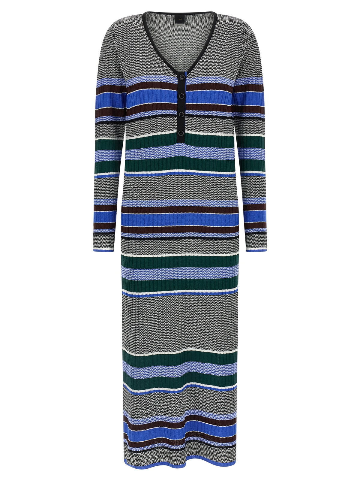 Robe longue PINKO en viscose multicolore