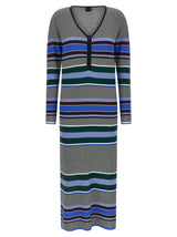 Robe longue PINKO en viscose multicolore