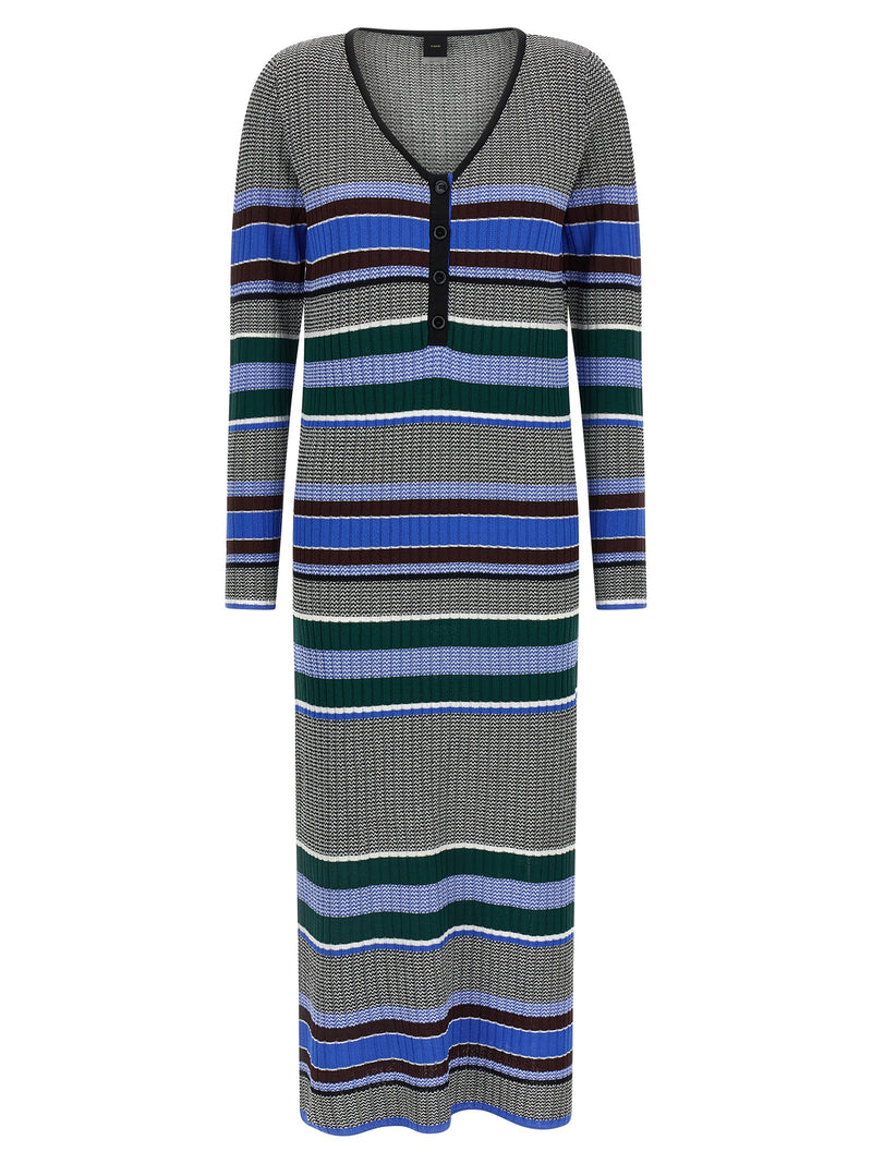 Robe longue PINKO en viscose multicolore
