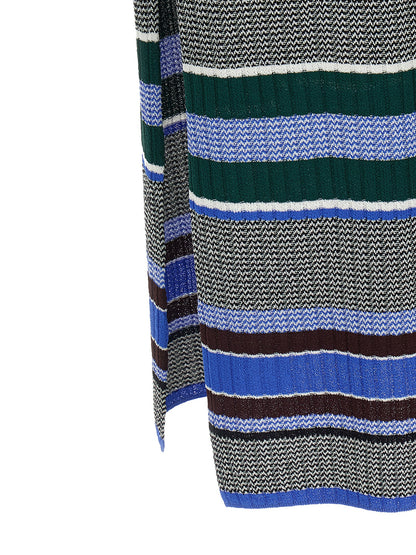 PINKO Multicolor Viscose Long Dress