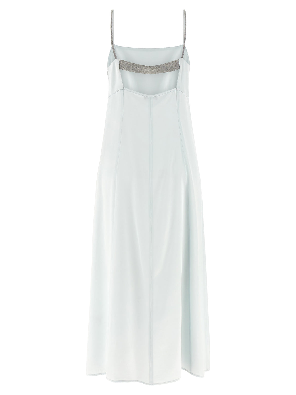 Peserico Blue Viscose Long Dress