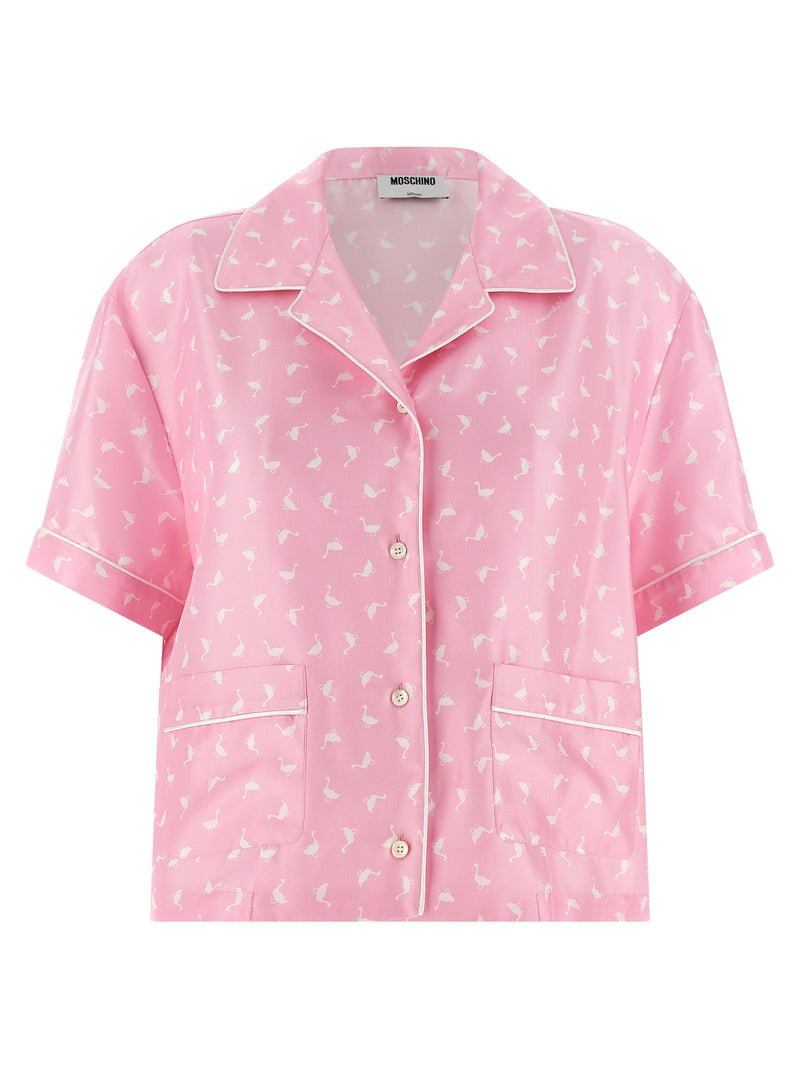 Moschino Multicolor Silk Blouse - Bold Fashion Statement