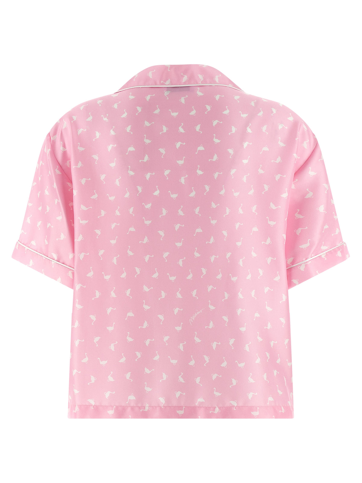 Moschino Multicolor Silk Blouse - Bold Fashion Statement