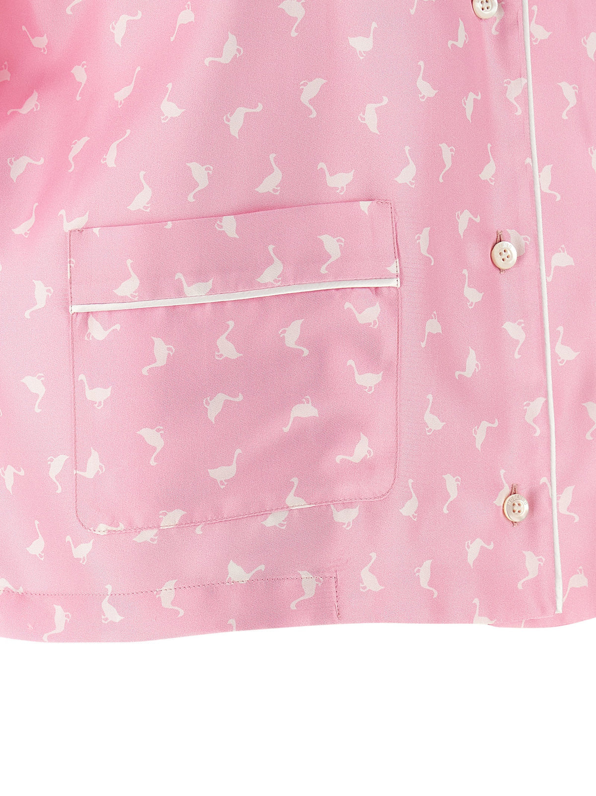 Moschino Multicolor Silk Blouse - Bold Fashion Statement