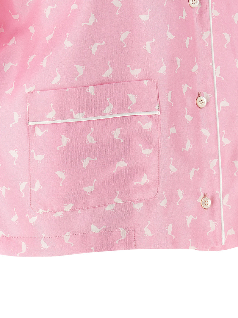 Moschino Multicolor Silk Blouse - Bold Fashion Statement