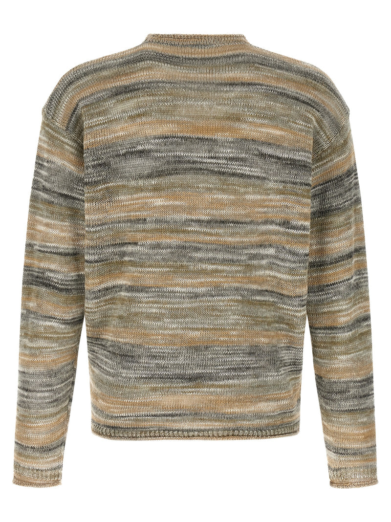 Cardigan Roberto Collina en lin gris