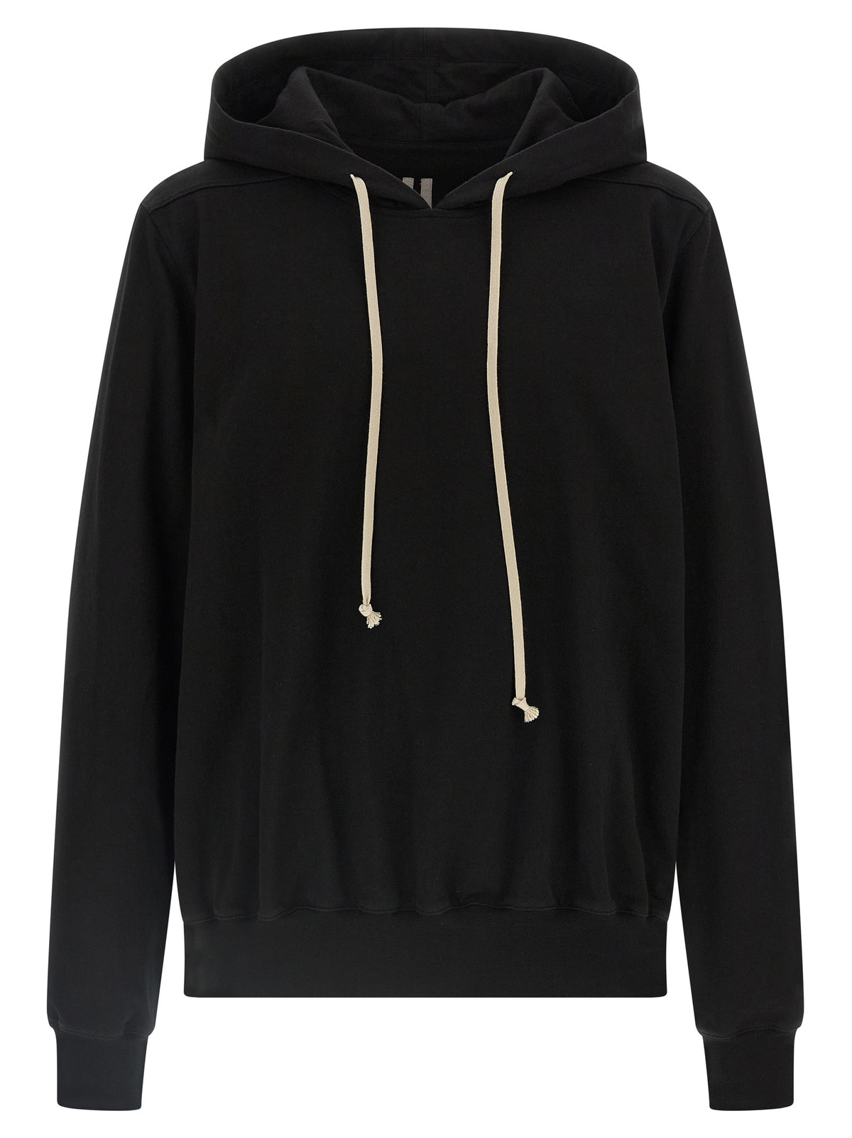 Sweat-shirt en coton noir Rick Owens