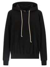 Sweat-shirt en coton noir Rick Owens