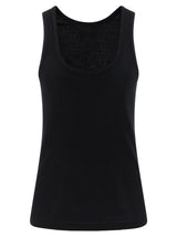 Isabel Marant Black Cotton Tank Tops
