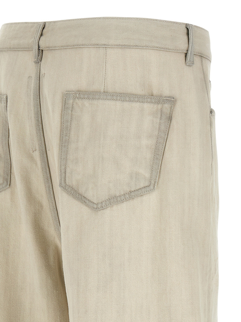 DRKSHDW Gray Cotton Jeans Denim