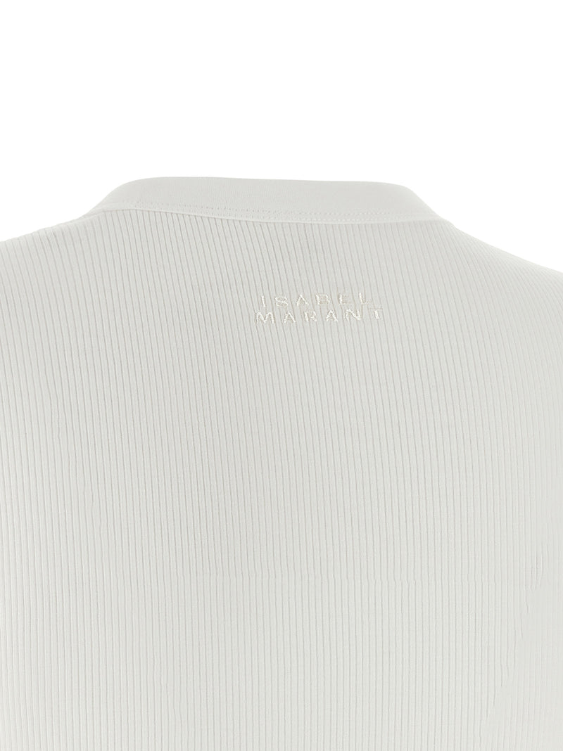 Isabel Marant White Cotton T-Shirt