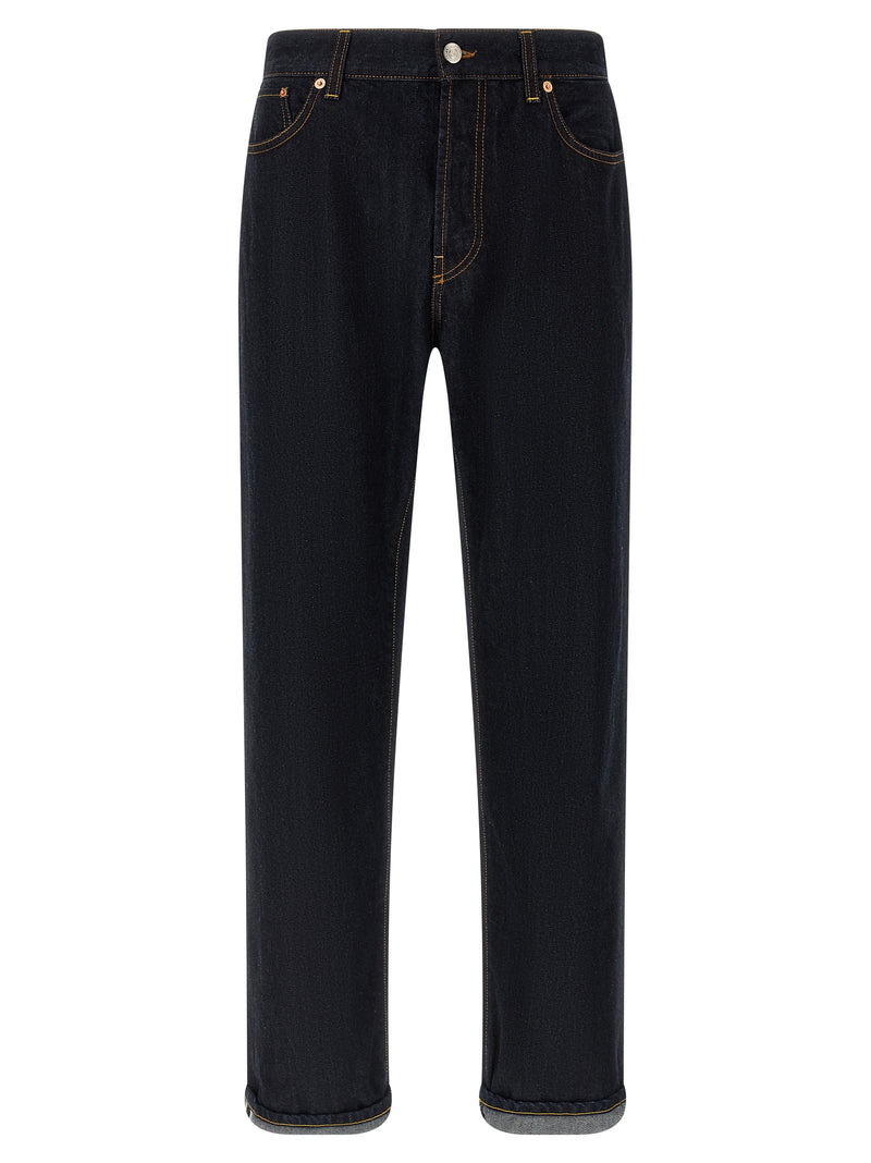 Jean droit en coton bleu Department 5