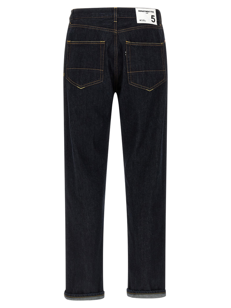 Jean droit en coton bleu Department 5