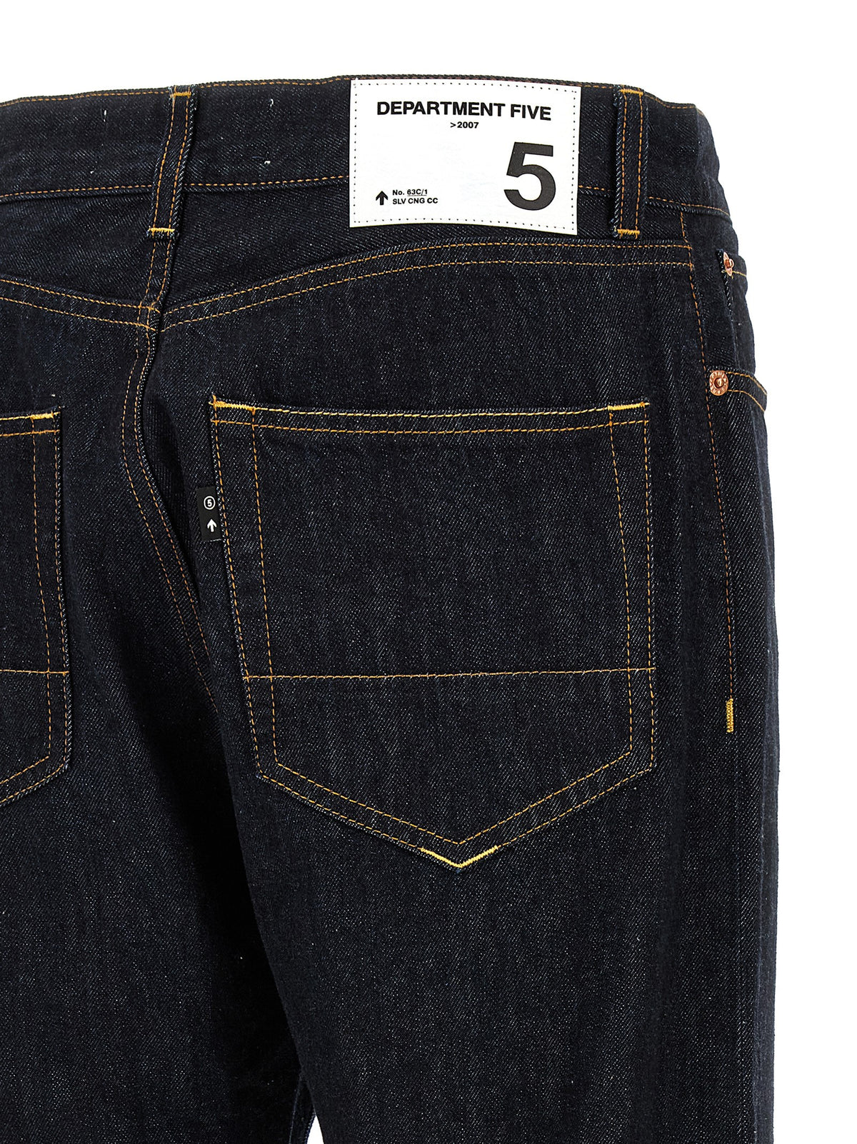 Jean droit en coton bleu Department 5