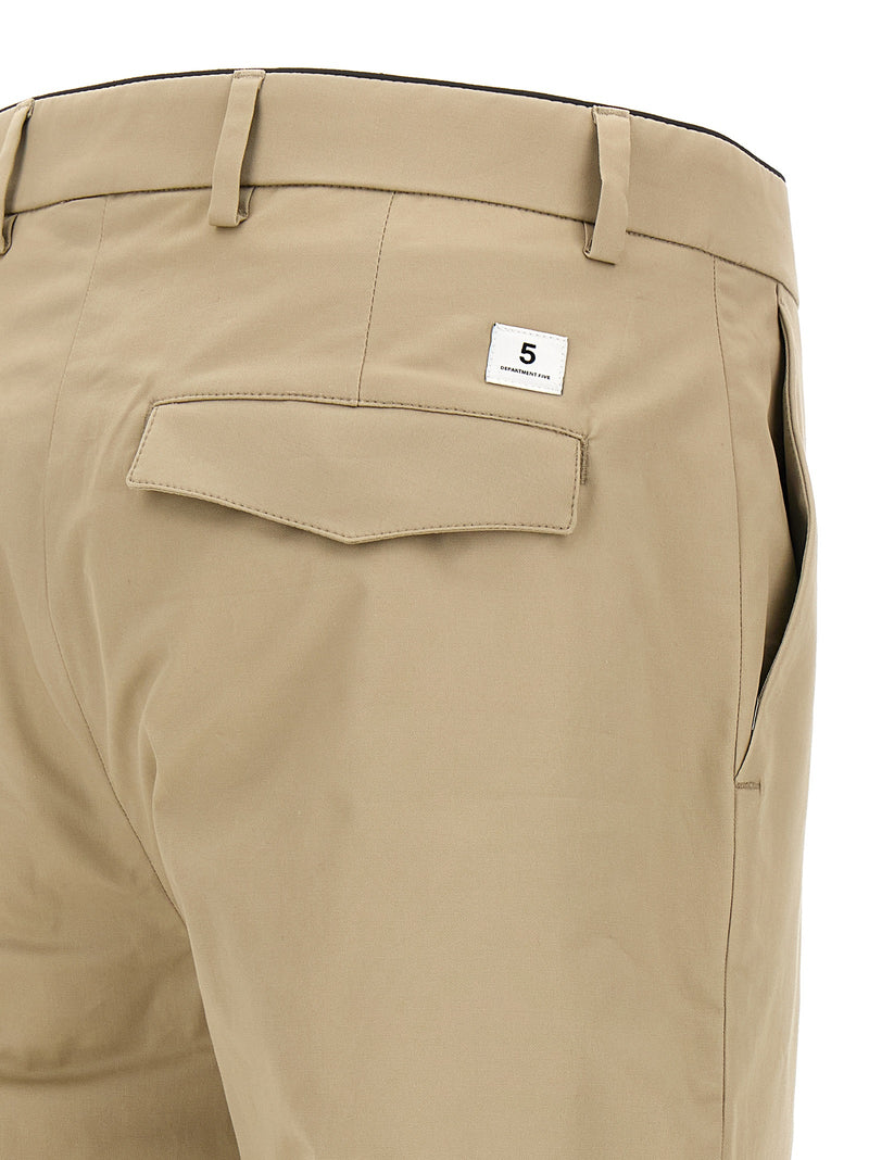 Pantalon court en coton beige Department 5