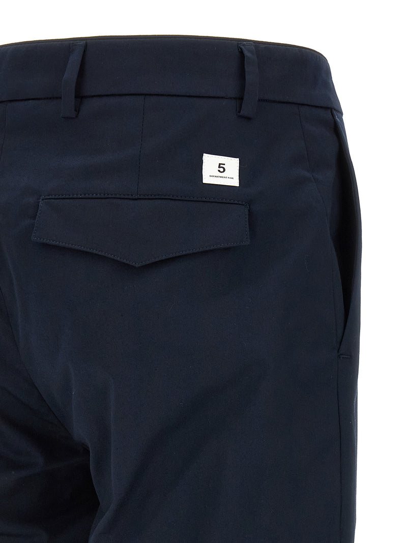 Pantalon décontracté en coton bleu Département 5