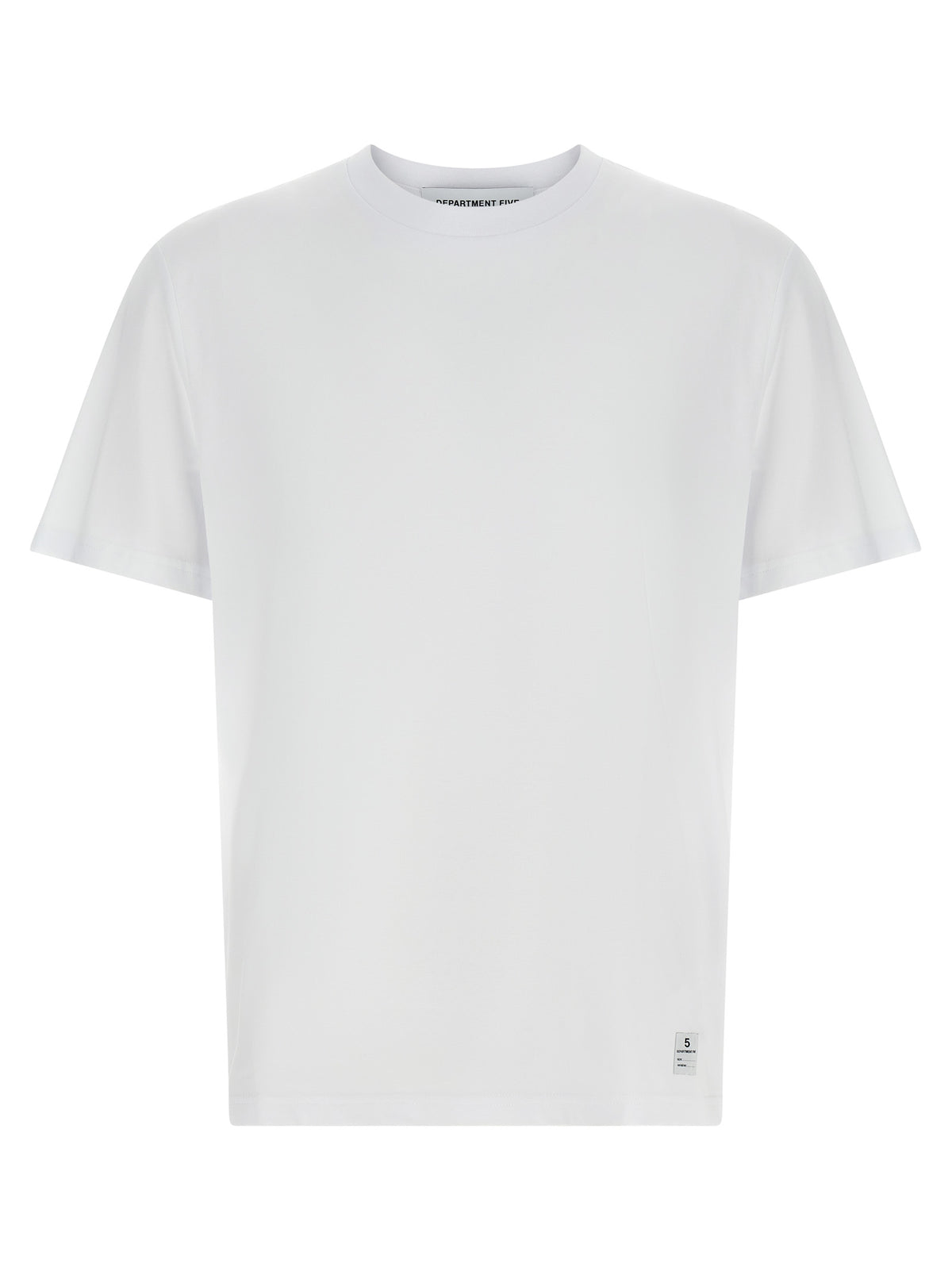 T-shirt blanc en coton biologique Department 5