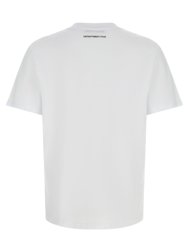 T-shirt blanc en coton biologique Department 5