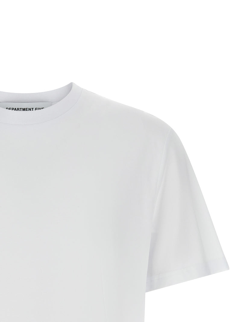 T-shirt blanc en coton biologique Department 5