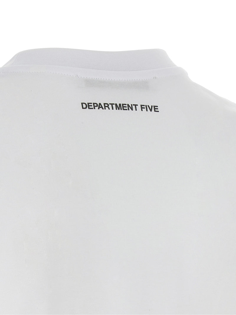 T-shirt blanc en coton biologique Department 5
