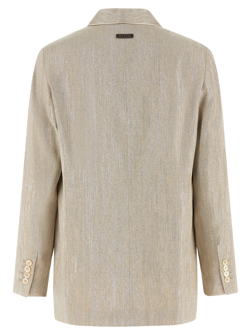 Peserico Beige Viscose Blazer