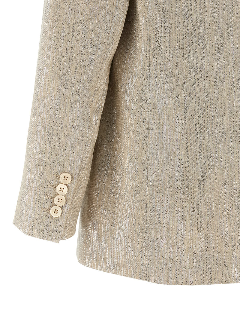 Peserico Beige Viscose Blazer
