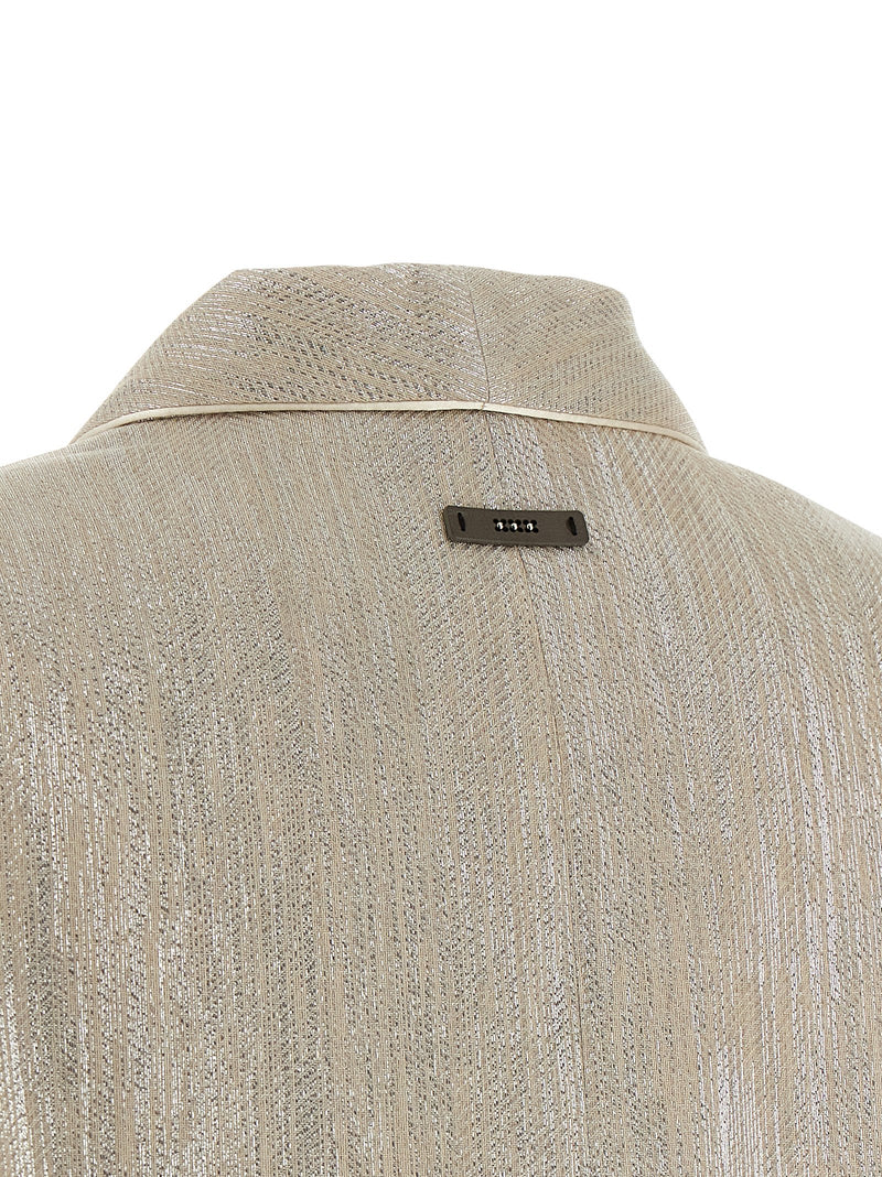 Peserico Beige Viscose Blazer