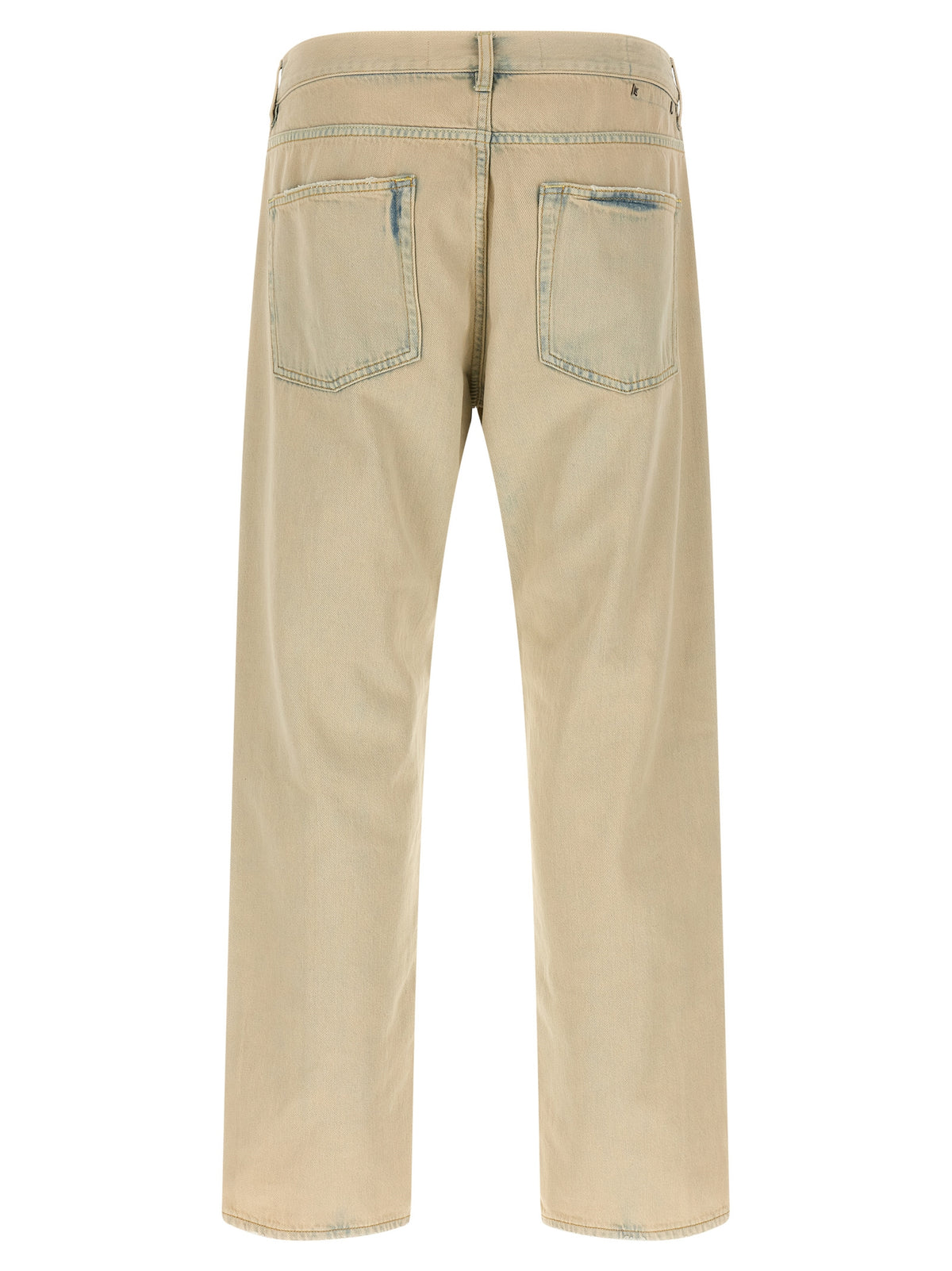 Golden Goose Beige Cotton Jeans Denim