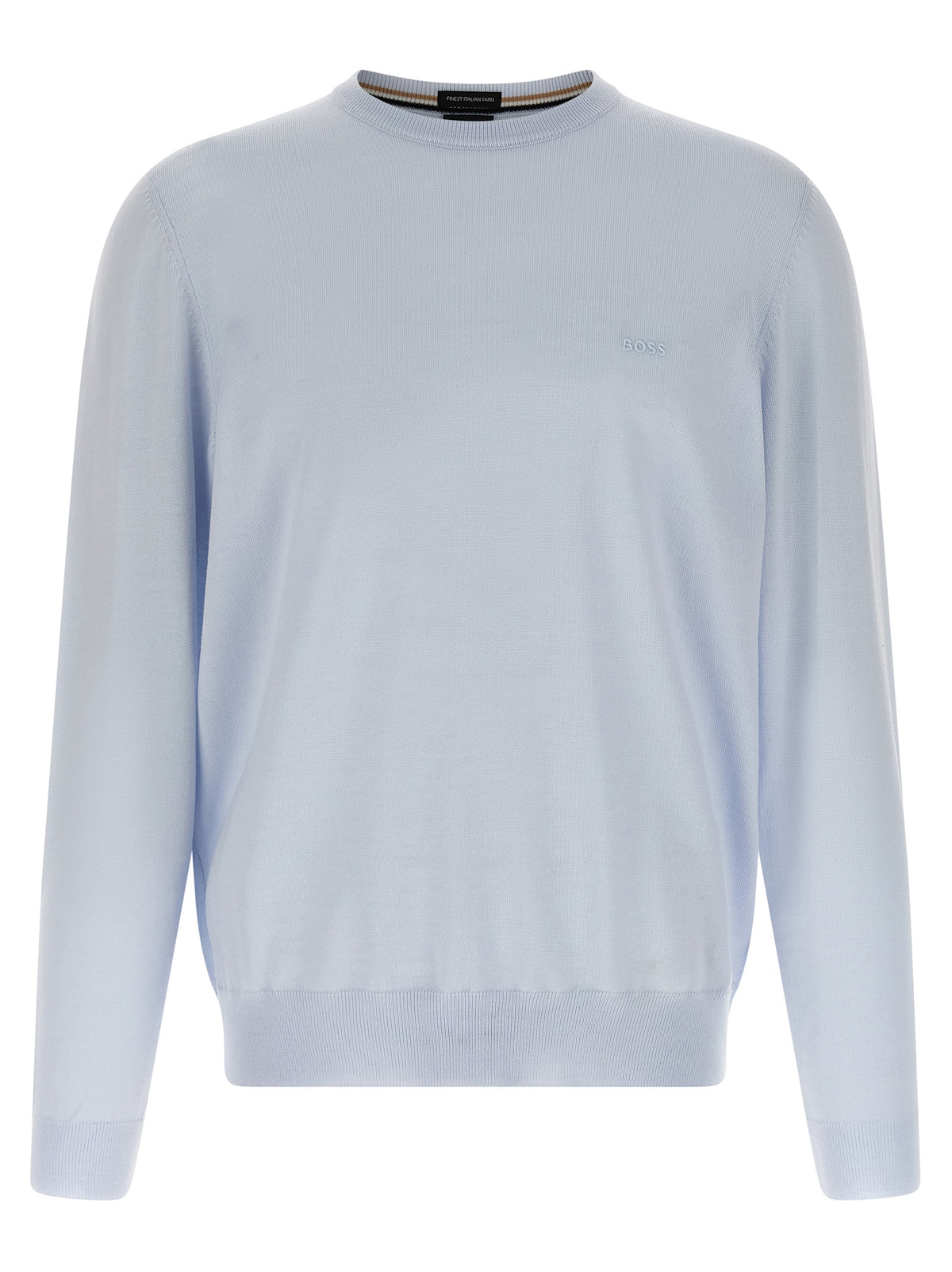 Cardigan Hugo Boss bleu en laine vierge