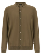 Polo Hugo Boss bicolore en laine vierge