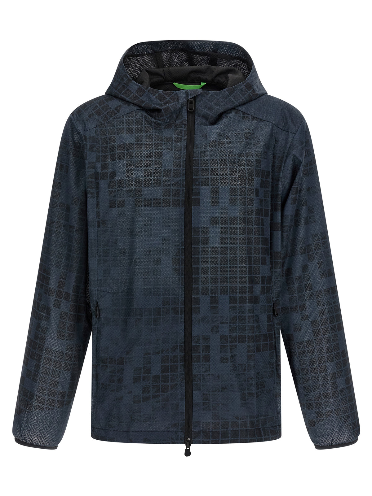 Hugo Boss Blue Rubber Shell Jacket