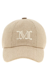 Max Mara MxaCircense Beige Cotton Cap - Stylish Women's Hat