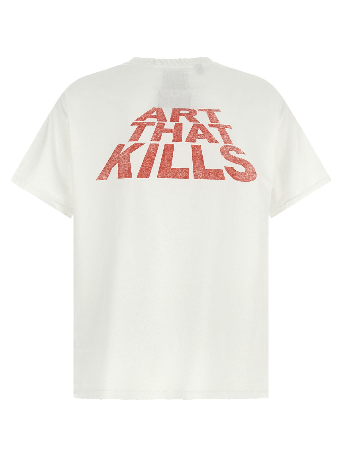 GALLERY DEPT. White Cotton T-Shirt - Don’t Die Design