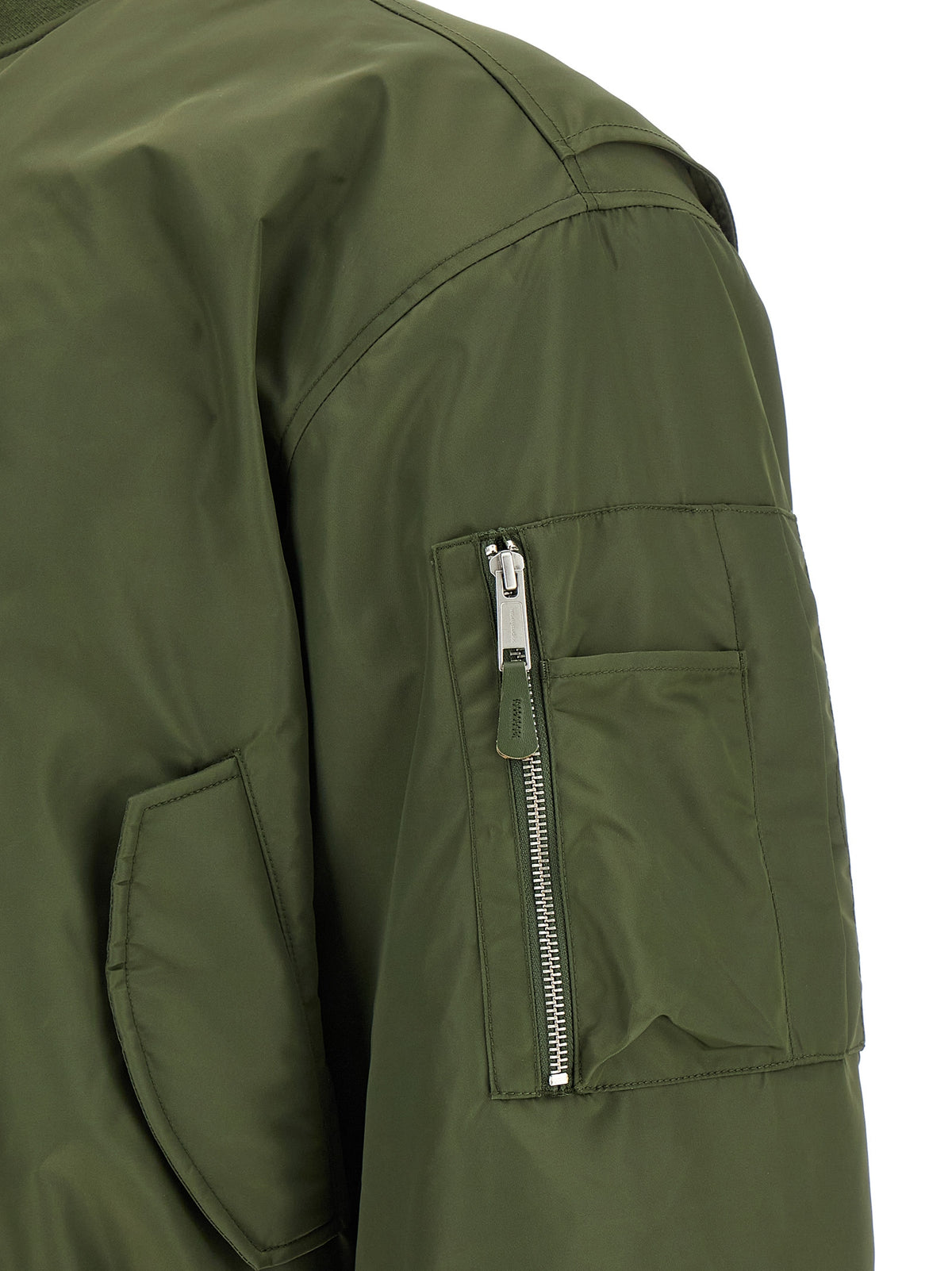 Entire Studios Bicolor Nylon Bomber Jacket for Men