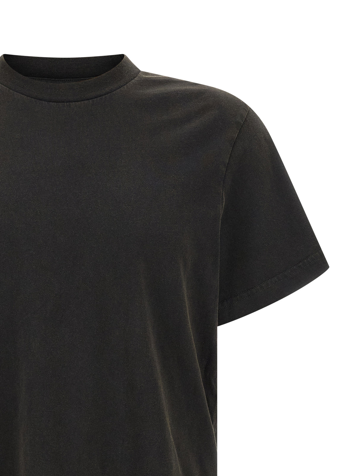 T-shirt gris en coton Entire Studios