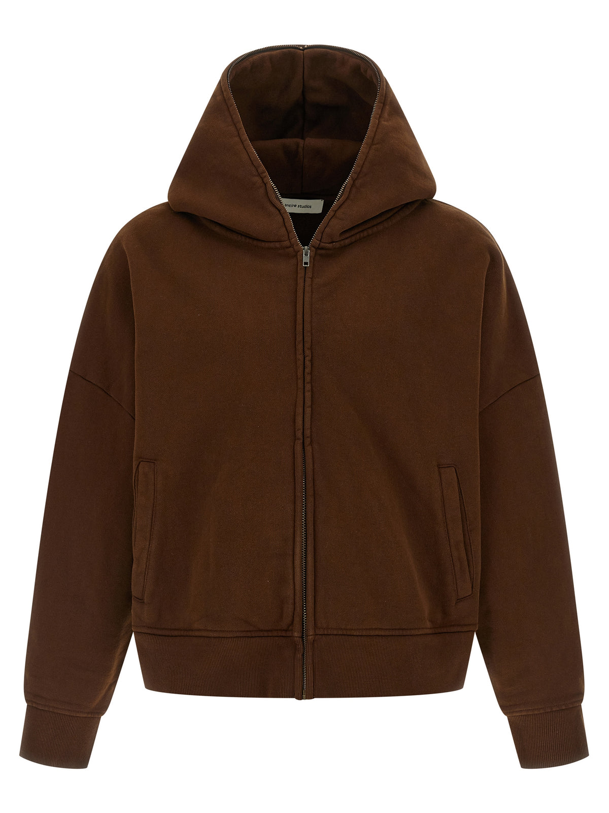 Entire Studios Brown Cotton Sweatshirt