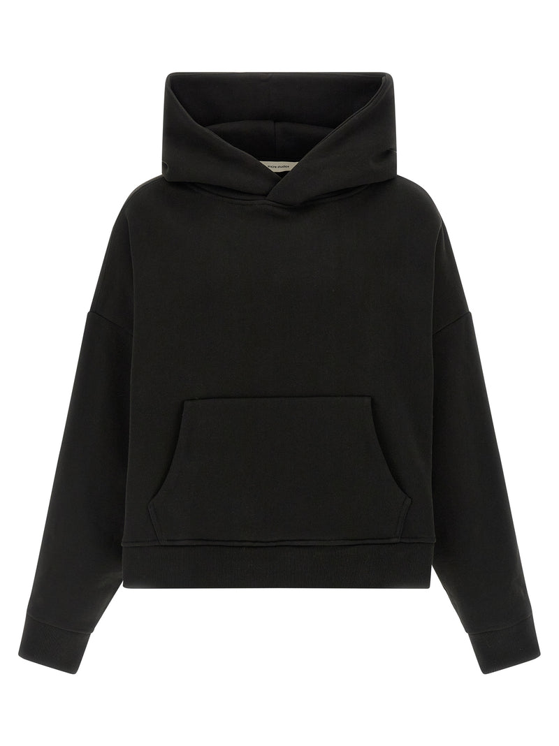 Entire Studios Black Cotton Sweatshirt