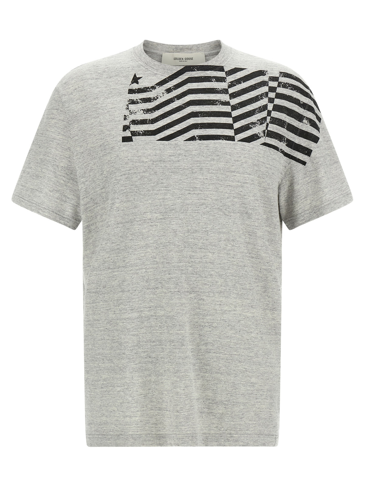 T-shirt en coton gris Golden Goose