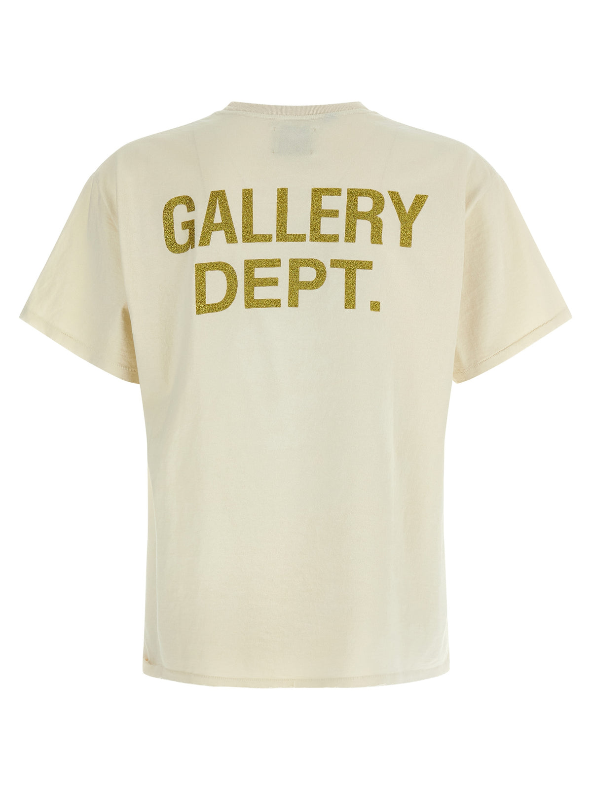 T-shirt en coton beige GALLERY DEPT.