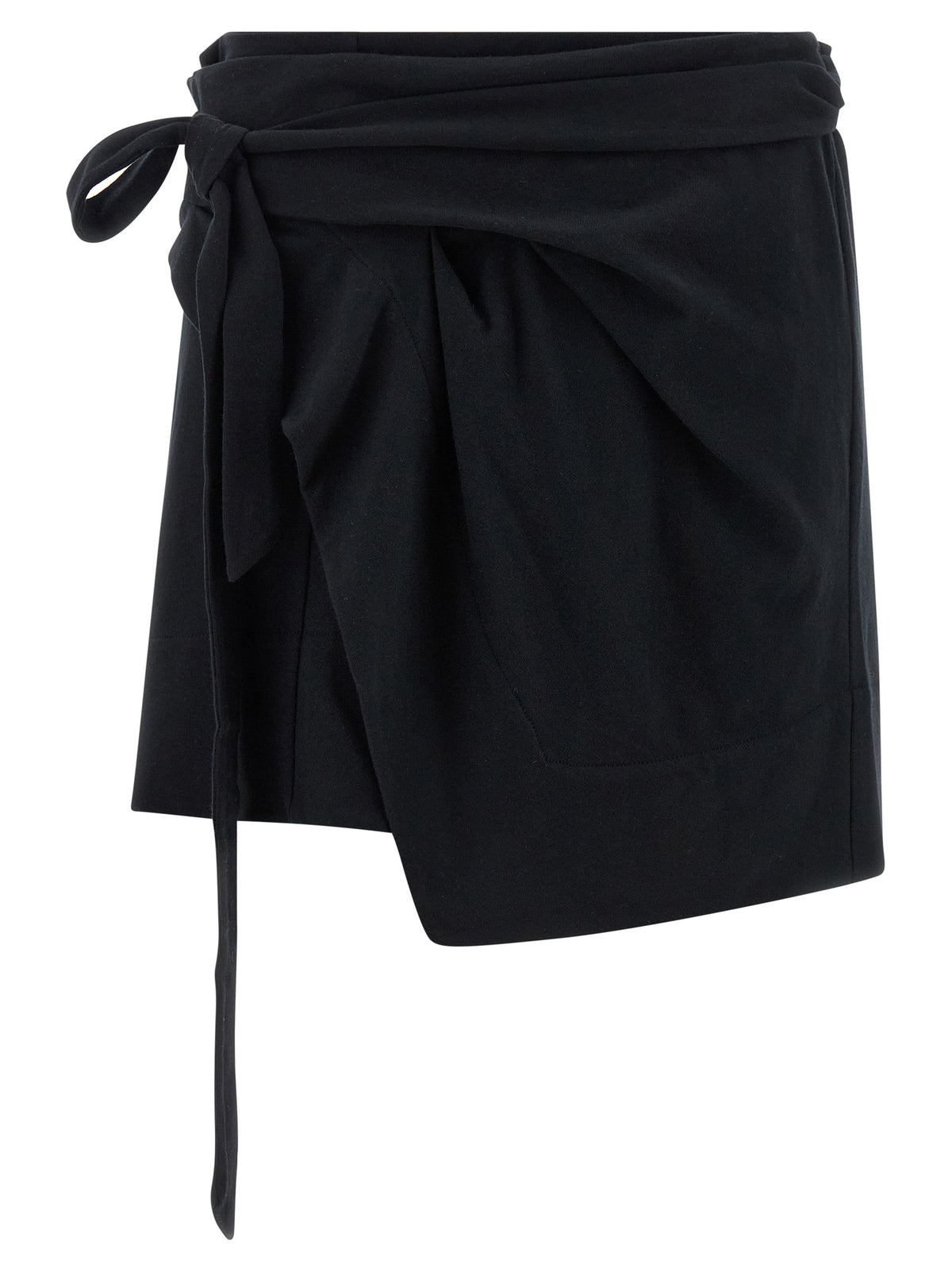Isabel Marant Berenice Black Cotton Long Skirt