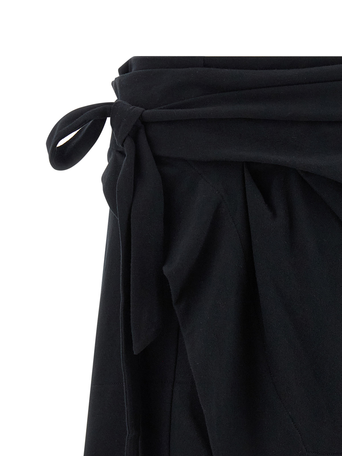 Isabel Marant Berenice Black Cotton Long Skirt