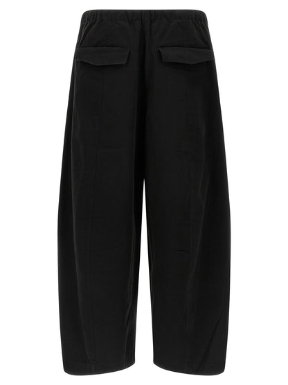 Entire Studios Black Cotton Casual Pants