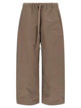 Pantalon décontracté en coton gris Entire Studios