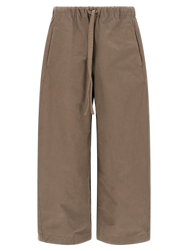 Pantalon décontracté en coton gris Entire Studios